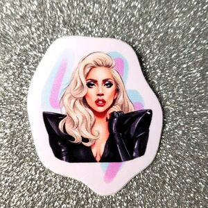 10/$10 Lady Gaga Waterproof Sticker